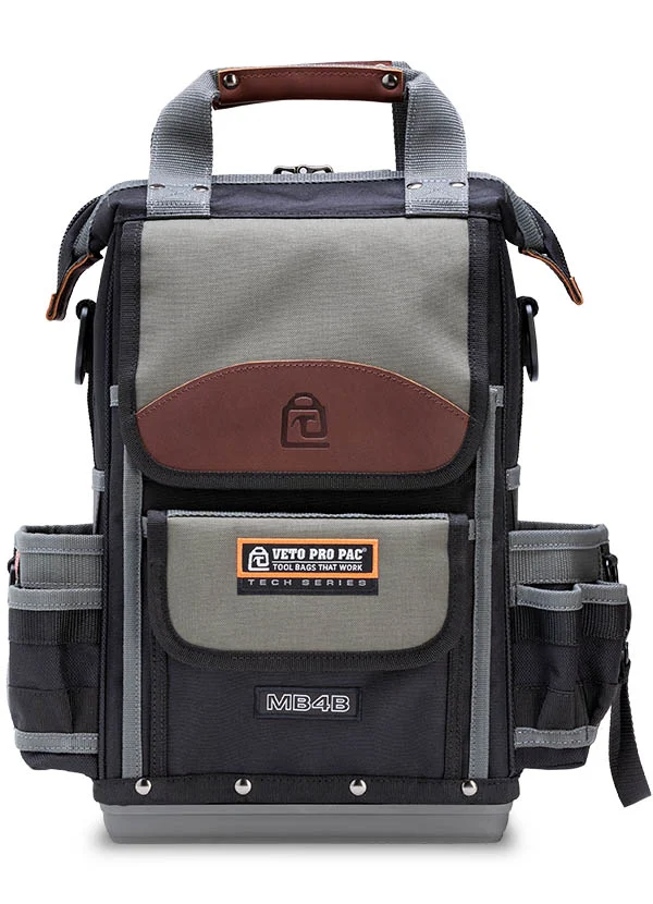 Veto Pro Pac VPP10529 MB4B Gatemouth Meter Bag with Base and Removeable Backpack Straps