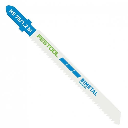 Festool 204270 Jigsaw Blades HS 75/1.2 Metal 5 Pack