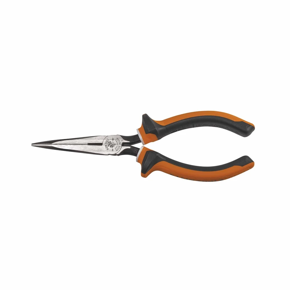 Klein Tools 2037EINS Electrician's Insulated 7" Long Nose Side-Cutting Plier