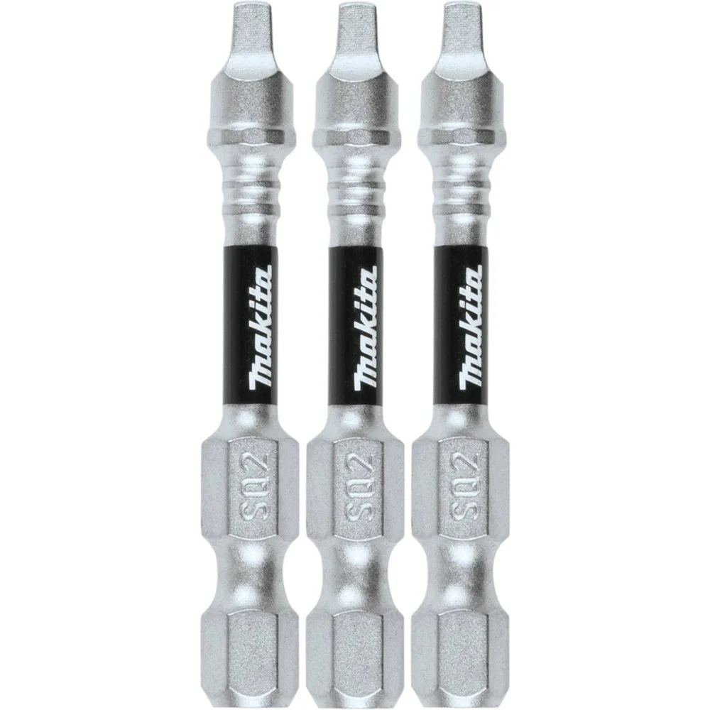 Makita E-00804 Impact XPS 2 Square 2 Power Bit 3pk
