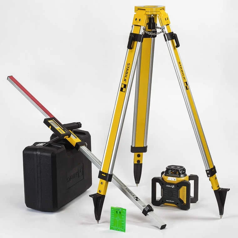 Stabila 04500 TR LAR 160 G Green Rotary Laser Set