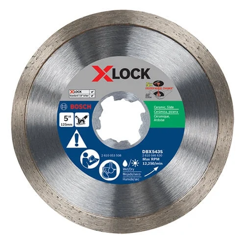 Bosch DBX543S 5 In. X-LOCK Continuous Rim Blade