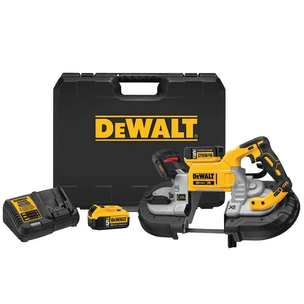 Dewalt Dcs376P2 20V Max 5 In. Dual Switch Band Saw