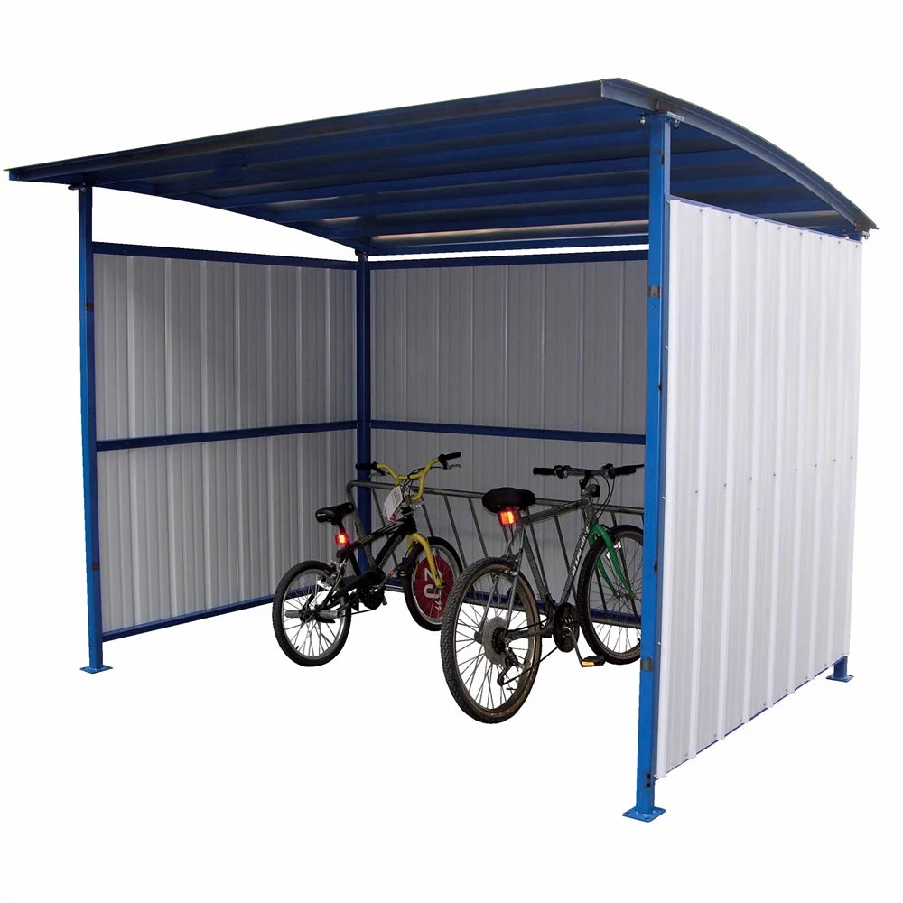 Vestil MDS-96-BK Multi-Duty Bicycle Shelter 120 In