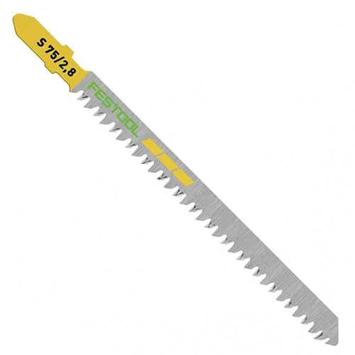 Festool 204260 Jigsaw Blades S 75/2.8 Straight Cut 5pk