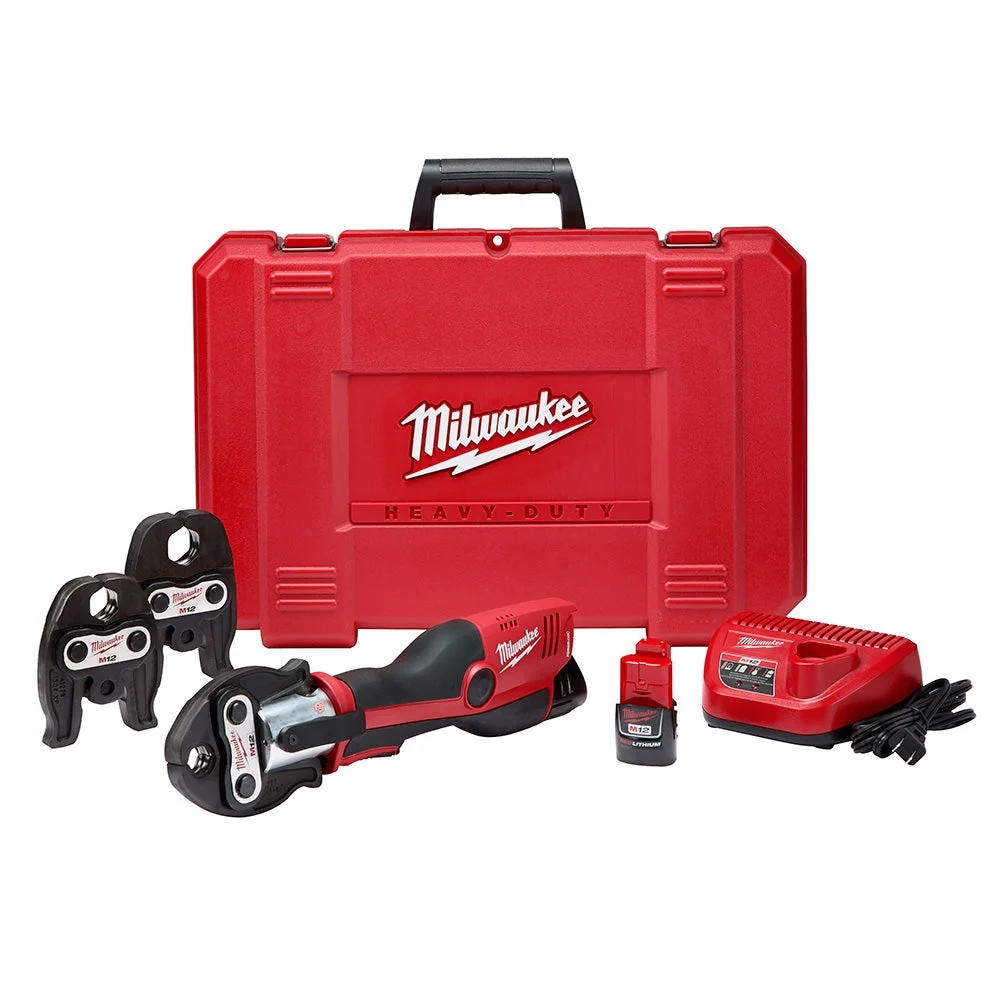 Milwaukee 2473-22 M12 Force Logic Press Tool Kit