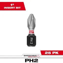 Milwaukee 48-32-4308 SHOCKWAVE 6 in. PH3 Impact Driver Bit 3 Pack