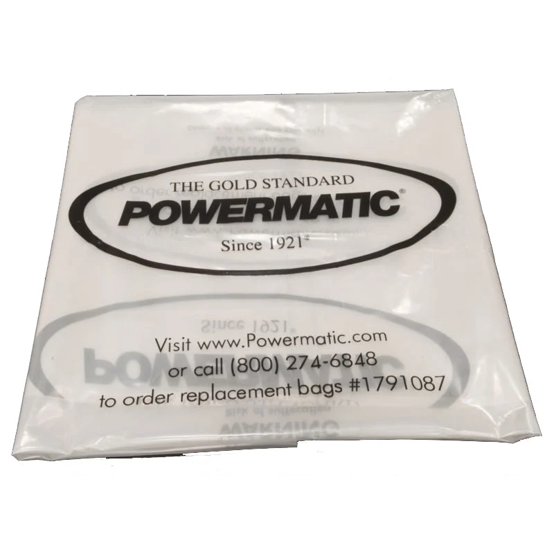 Powermatic 1791087 Pmcpb-20 20 in. Clear Coll Bag (Pkg Of 5)
