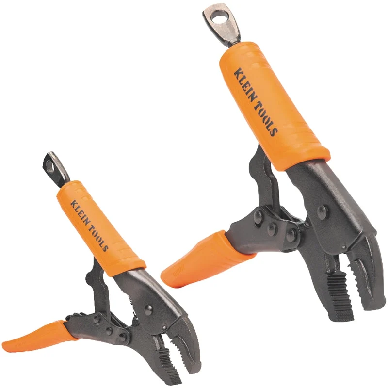 Klein 38660 Curved Jaw Locking Pliers Set, 2 Pc