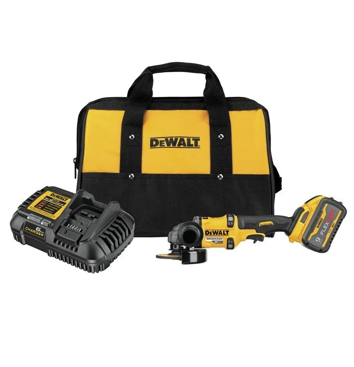 Dewalt Dcg418X1 60V 4.5"-6" Cordless Grinder With Kickback Brake Kit