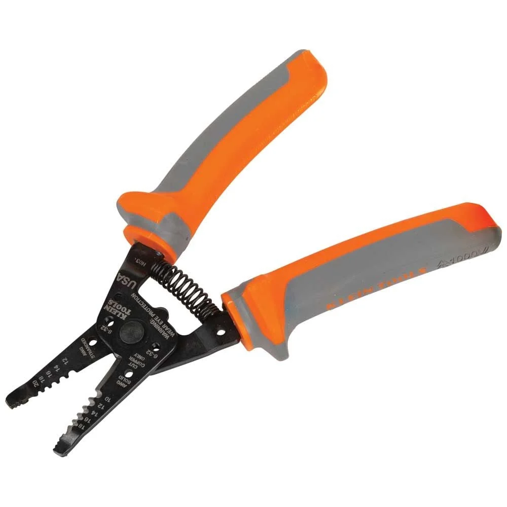 Klein 11055RINS Insulated Wire Stripper and Cutter