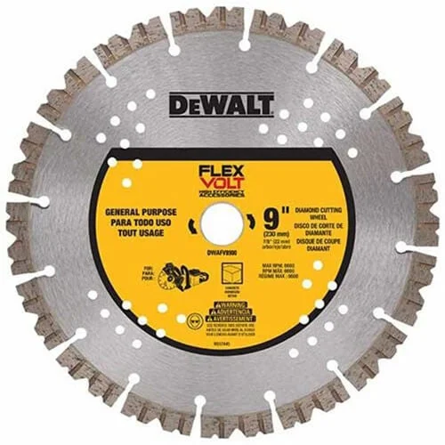 Dewalt Dwafv8900 9 In. Diamond Cutting Wheel