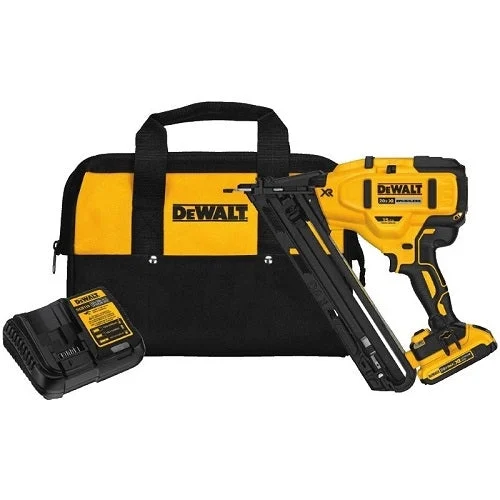 Dewalt Dcn650D1 20V 15 Ga Angled Finish Nailer Kit