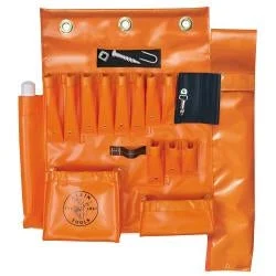 Klein Tools 51829MHS Aerial Apron with Hot Stick Pocket & Magnet