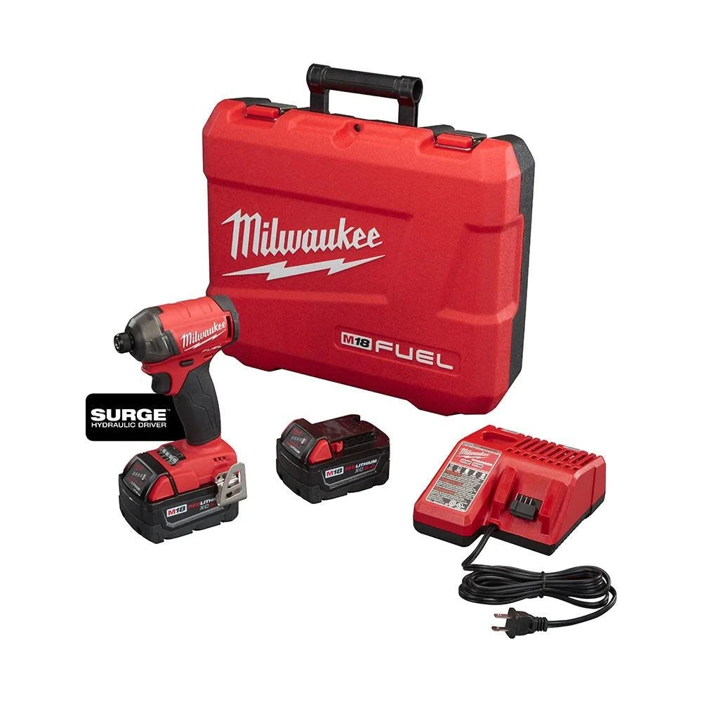 Milwaukee 2760-22 M18 FUEL SURGE 1/4" HEX HYDRAULIC DRIVER KIT