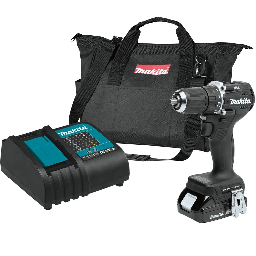 Makita XFD15SY1B 18V 1/2in. Driver-Drill Kit (1.5Ah)