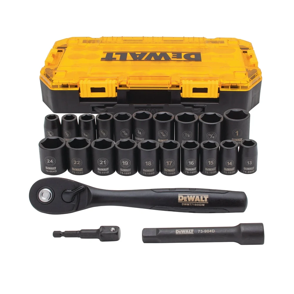 Dewalt Dwmt74739 23 Pc. 1/2 In. Impact Socket Set
