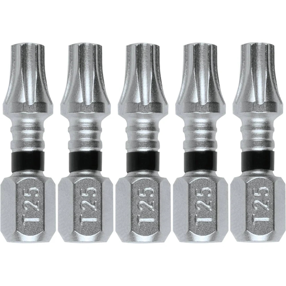 Makita E-00636 T25 Torx 1 in. Insert Bit 5pk