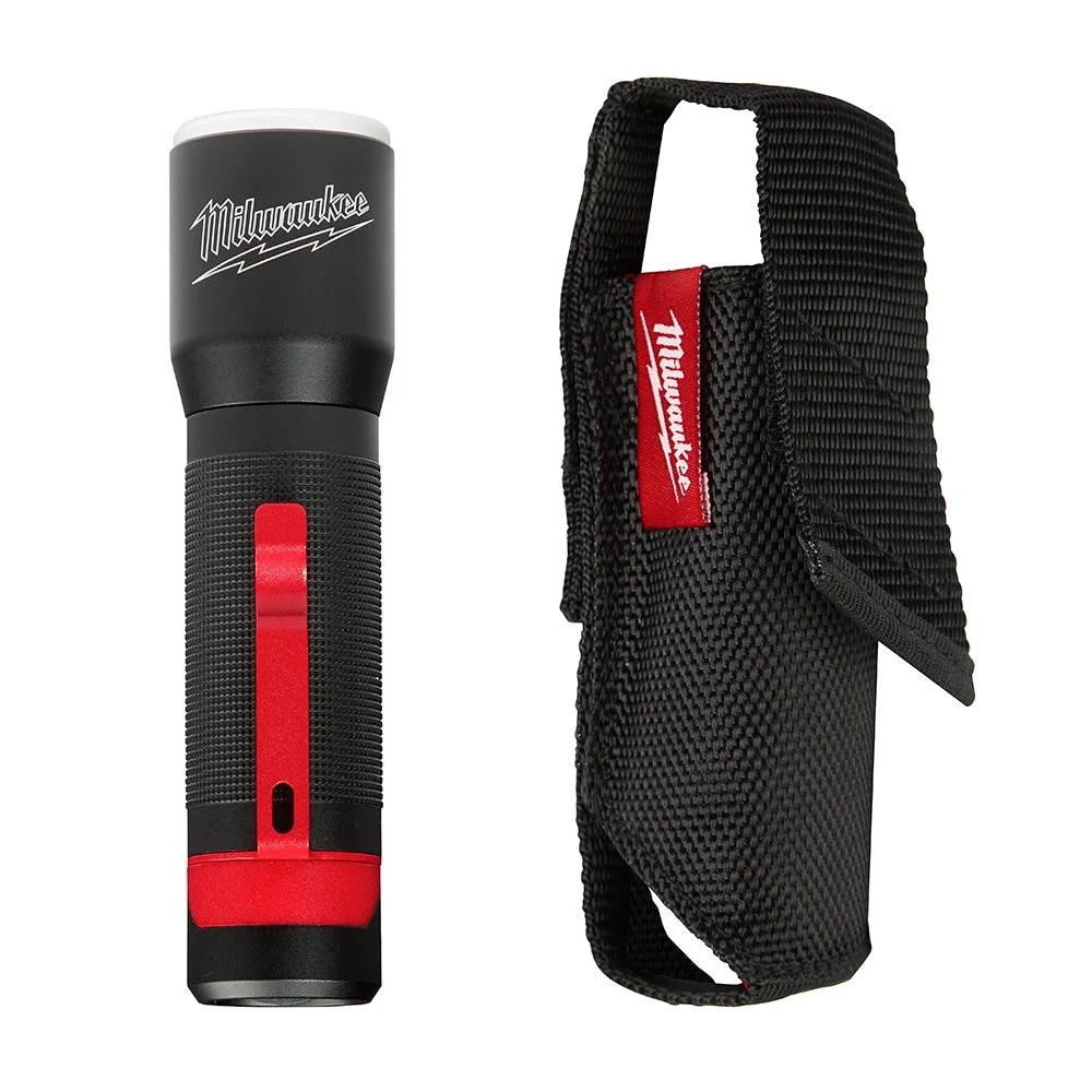 Milwaukee 2107S 325L Focusing Flashlight with Holster