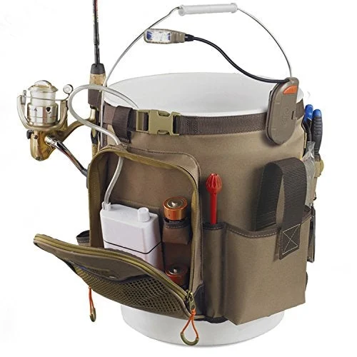 Wild River WL3506 Tackle Tech Rigger 5-Gallon Bucket Organizer with Plier Holder and Retractable Lanyard (Bucket Not Included)