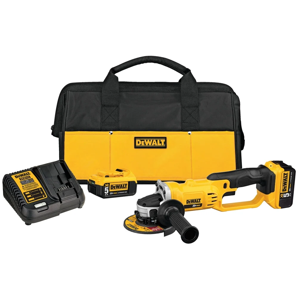 Dewalt Dcg412P2 20V Max Li-Ion Grinder Tool Kit