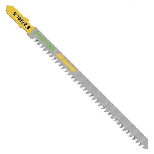 Festool 204262 Jigsaw Blades S 105/2.8 Straight 5pk