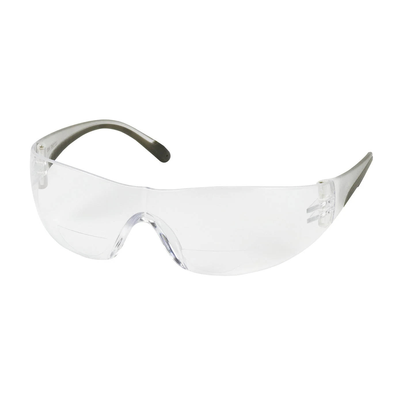 PIP 250-27-0015 Zenon Z12R Reading Magnifier Eyewear, Corrective Bifocal +1.50 Diopter, Clear Polycarbonate Lens, Anti-Scratch, Clear Temples With -12 Pack