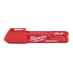 Milwaukee 48-22-3266 INKZALL Extra Large Chisel Tip Red Marker 12 Pack