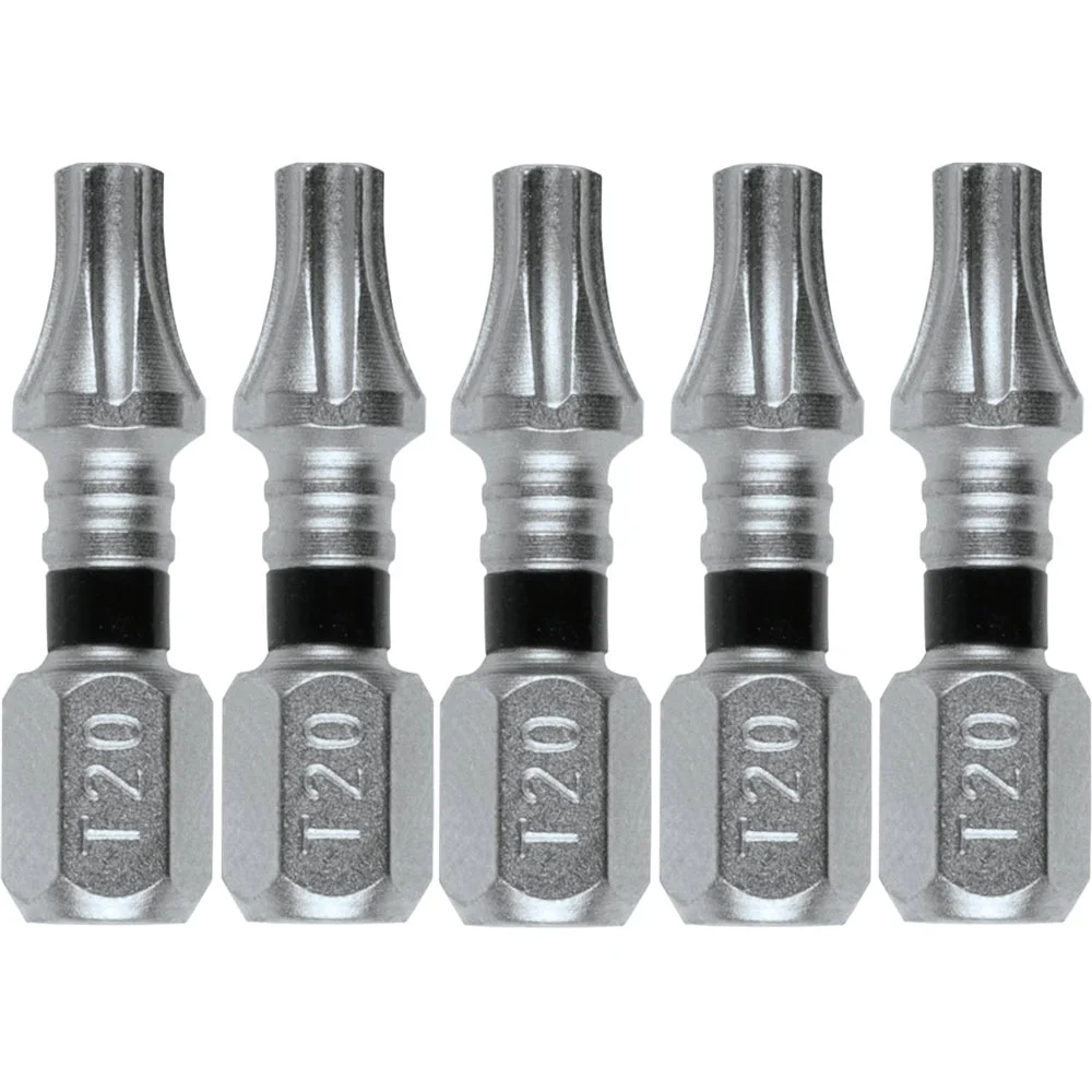 Makita E-00620 T20 Torx 1 in.Insert Bit, 5/pk
