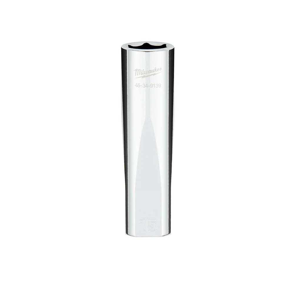 Milwaukee 45-34-9139 1/2" DRIVE 15MM DEEP SOCKET