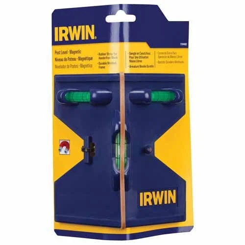 Irwin 1794482 Magnetic Post Level (Blue