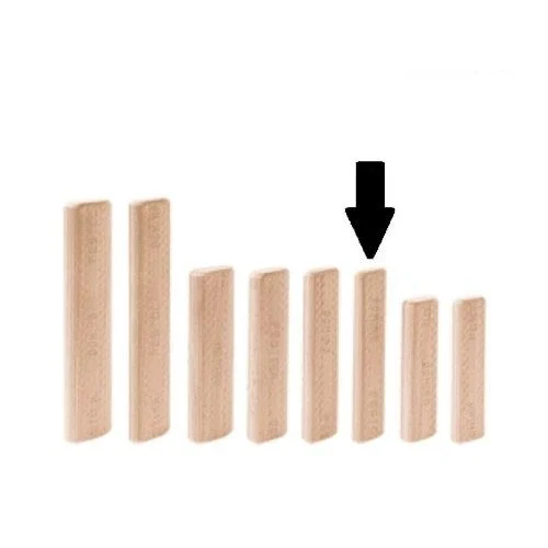 Festool 498213 Domino XL Beech 8x100mm Tenons 150 Pack