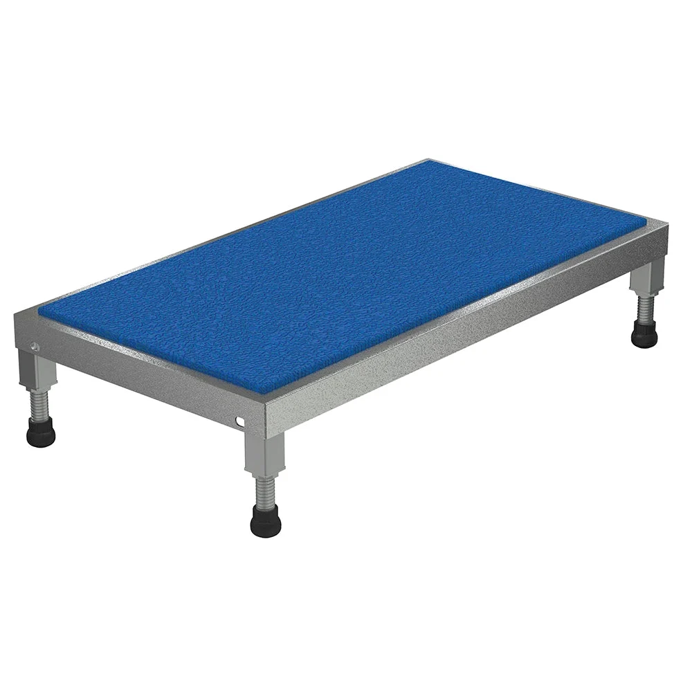 Vestil Adjust Ss Stand 6-3/4-8-3/4 H 19 X 36
