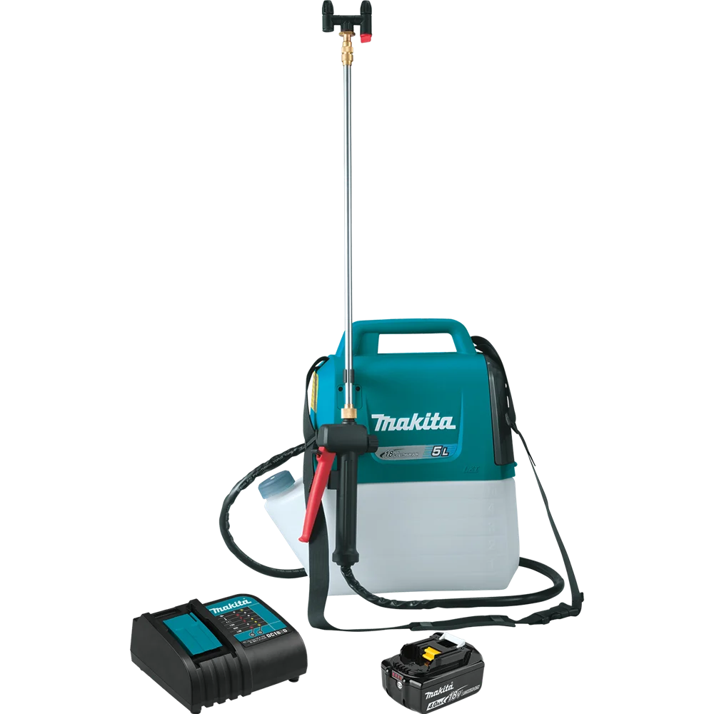 Makita XSU03SM1 18V LXT Lithium-Ion Cordless 1.3 Gallon Sprayer Kit (4.0Ah)