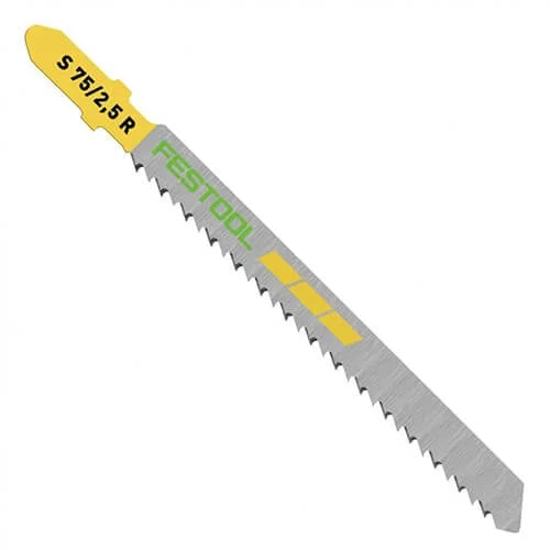 Festool 204259 Jigsaw Blades S 75/2.5 R Down-Cut 5pk