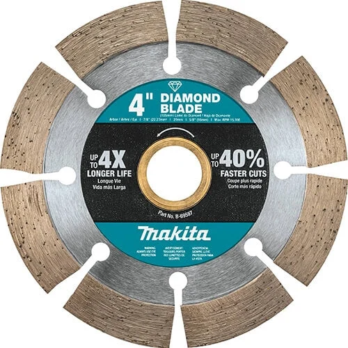 Makita B-69587 4 in. Diamond Blade Segmented