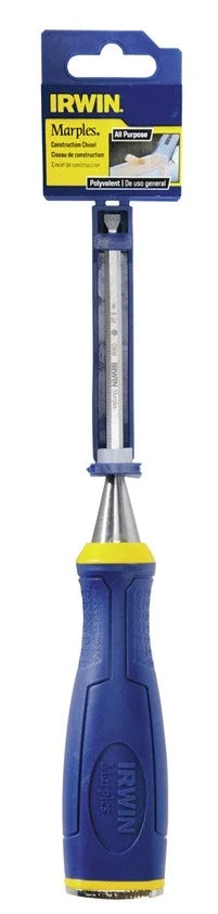 Irwin 1768772 Marples Construction Chisel 1/4-Inch ( Blue