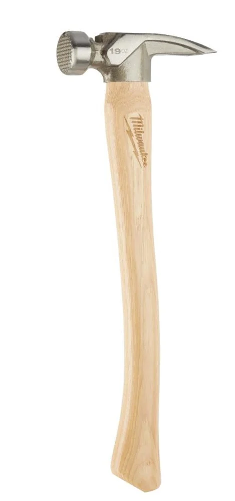 Stiletto 48-22-9419 19 OZ. Milled Face Hickory Hammer