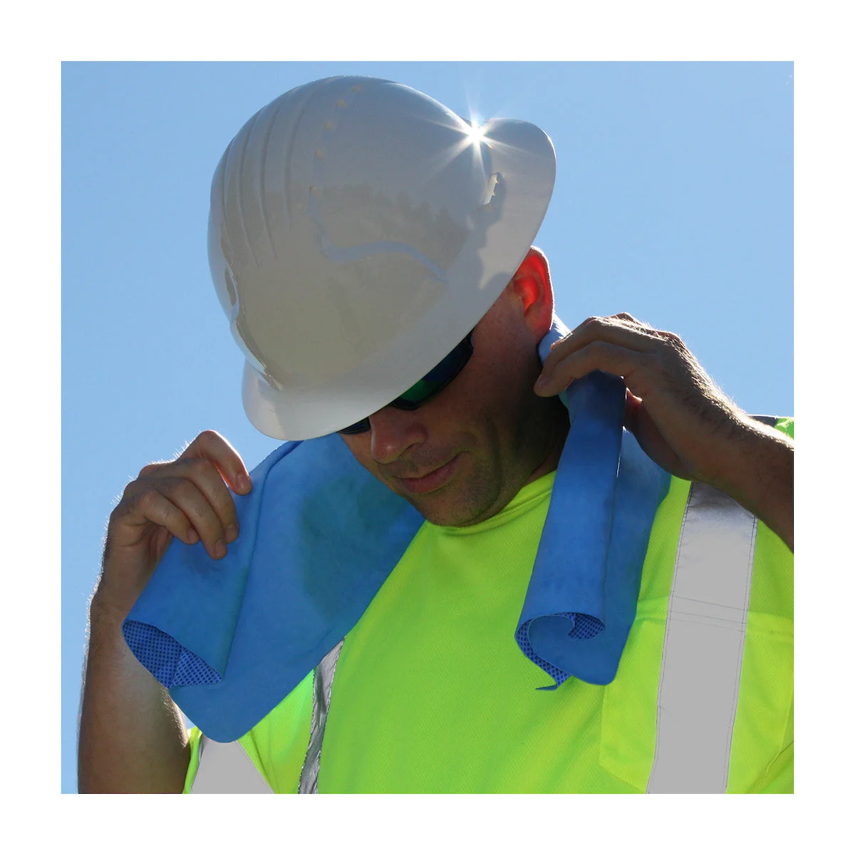 PIP 396-405-BLU Cooling Hard Hat Liner - Cooling Head Gear