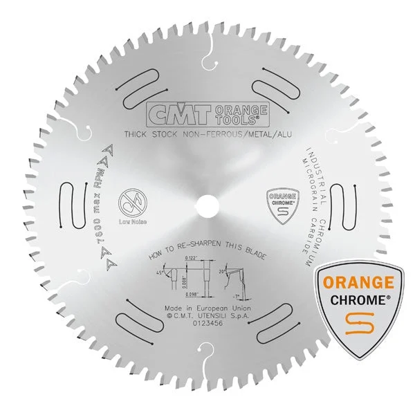 CMT 225.700.14 14 in. Orange Chrome 70T Saw Blade