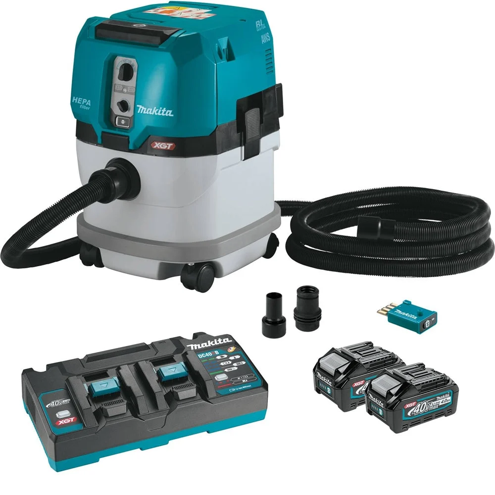 Makita GCV04PMUX 40V XGT Dry Dust Extractor Kit