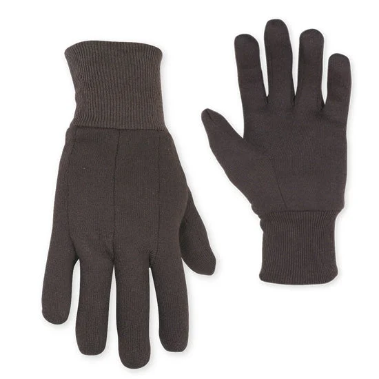 CLC Work Gear 2008B Brown Jersey Gloves (12 pair/pack)