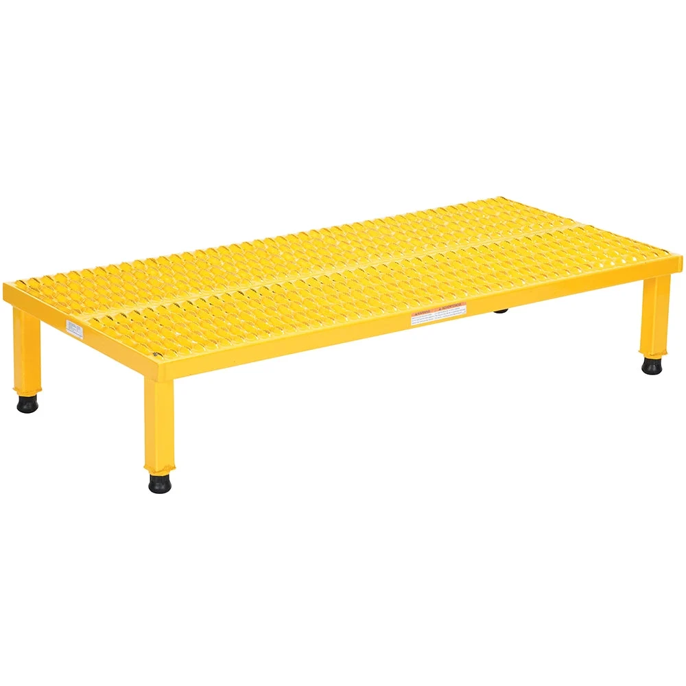 Vestil Adjust Alum Stand 9/1/2-15-1/2 H 19 X 48