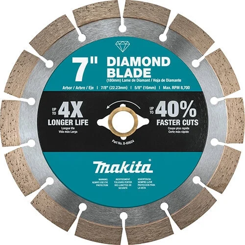 Makita B-69624 7 in. Diamond Blade Segmented