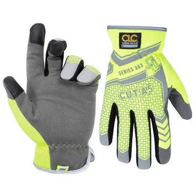 CLC 127 Cut A5 Hi-Viz Utility Flex Grip 363 Gloves