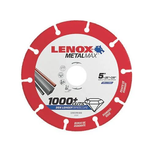 Lenox 1972922 MetalMax Cutoff Wheel 5 x 7/8 in.