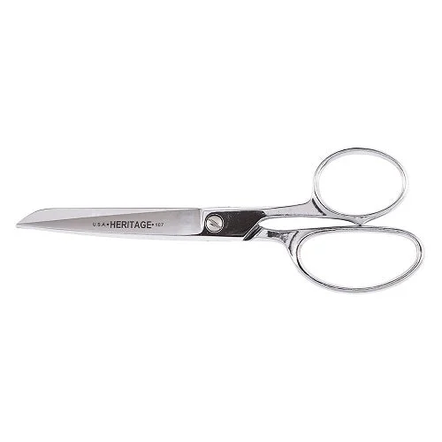 Klein 107-P Straight Trimmer Scissors, 7''