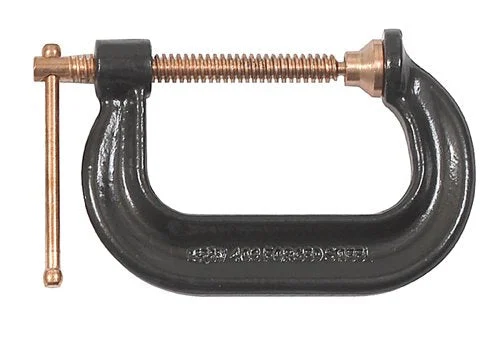 Bessey CDF404 C-clamp, drop forged, 4 In. x 2 3/4 In., 6200 lb