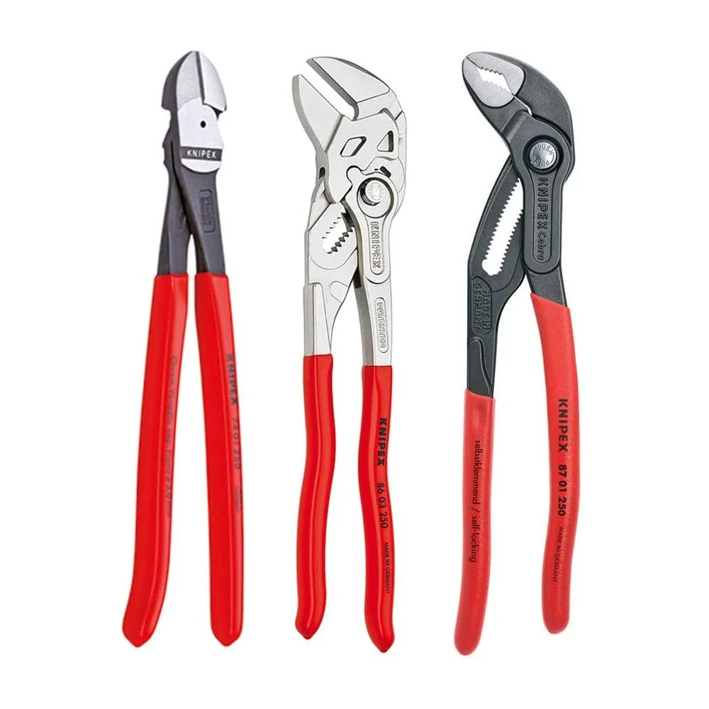 Knipex 9K-00-80-117-US 3 Piece 10 in. Pliers Set