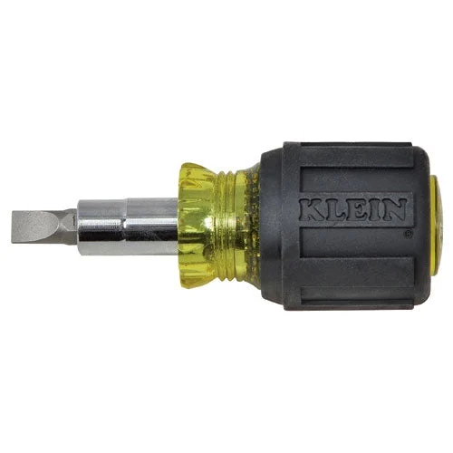 Klein Tools 32561 Stubby Multi-Bit Screwdriver/Nut Driver